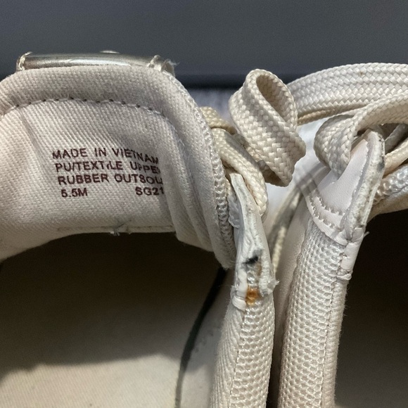 Michael Kors White Monogram Sneakers - Picture 7 of 7